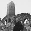 Muthill Kirk Tower & Old Church Perthshire Gen Views