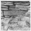 Broch of Birsay, Incised Crosses on Building Stone (Small)