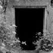 Detail of entrance to ice house, Fullarton House.