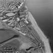 Oblique aerial view centred on Forth and Clyde Roperie, Kirkcaldy, from south.