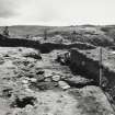 Fort Cullykhan, Gambrie, Banffshire Entrance Excavation From Scaffold