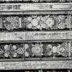 Prestonpans, Northfield House Hall Ceiling (b/w)