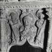 Foulis (Fowlis) Easter Church Stone + Wood Carvings