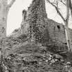 Spynie Palace Survey of Wallhead With Range and Interior of Doo'cot & General Survey