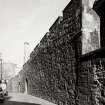 Telfer Wall, Edinburgh. Bounding Heriot's School 