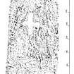 Rubbing of Fortingall 9 incised cross slab