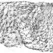 Rubbing of carved fragment