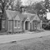 Newton Don (by Kelso). View of lodge from W.