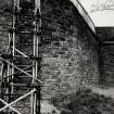 Edinburgh Castle Monuments on Esplanade and Retaining Wall