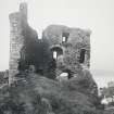 Tarbert Castle, Argyll.  Exteriors