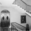 Interior view of Arbuthnott House showing main stair.