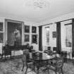 Interior view of Arbuthnott House showing dining room on first floor.