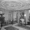 Interior view of Arbuthnott House showing east drawing room.
