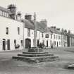 Gifford Market Cross, East Lothian.  After Re-Erection