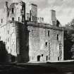Huntly Castle, Aberdeenshire.  Exterior