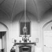 Interior view of Winton House showing octagonal gothic hall.