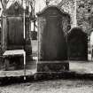 Whithorn Priory Wigtownshire, Recent Gravestones