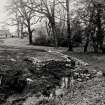 New Abbey Mill.  Mill Ponds + Fish Ponds