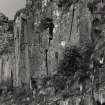 Mingary Castle Argyll.  Views + Rock Face