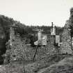 Neidpath Castle, Peebleshire.  General Views