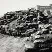 Ravenscraig Castle Kirkcaldy Photographs of excavations
