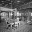 Kinlochmoidart House. Dining room, view from north.