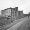 Glasgow, North Spiers Wharf.
View of Grain Mills and stores from South-East on Craighall Road.