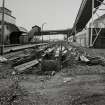 Image from photo album titled 'Braehead Oil Conversion', Trench at Oil Unloading Sidings