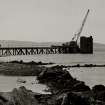 Image from photo album titled 'Hunterston B', Power Station No. H1035, C.W. Outfall - Jetty and Cofferdam