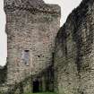 Skipness Castle Record shots post condition survey