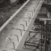 Image from photo album titled 'Inverkip', No. KP 154A, Control building - reinforced concrete beam