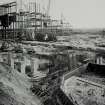 Image from photo album titled 'Cockenzie', Gen. Station No. 199 Main Building Site Looking East