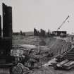 Image from photo album titled 'Longannet', Gen. Station No. 354, South Bund of C.W. Pumphouse Excavations (looking East)