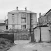 General view of rear elevation of St John's House, Albert Road,  Eyemouth, from E.