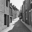 General view of Armatage Street, Eyemouth, from High Street to N.
