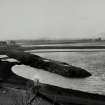 Image from photo album titled 'Cockenzie', Gen. Station No. 362, Ash Disposal Area. No. 1 Lagoon - Landward Embankment