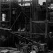 Image from untitled photo album, General View of Boiler House steelwork from West side