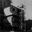 Image from untitled photo album, Lifting Tower and Hoist erected