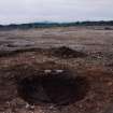 Monitored topsoil strip, General shot of pit 005, Phase 1, Mountcastle Quarry, Letham
