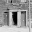 View of entrances to 6, 7 and 8 Crichton Street, Edinburgh.