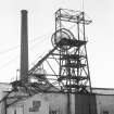 Allanton Colliery (Kingshill No 1), North Lanarkshire
View showing headgear and chimney