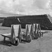 Ochiltree Tileworks
View from WSW showing tile barrows