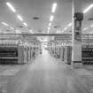 Paisley, Ferguslie Thread Mills, No. 3 Spinning Mill; Interior
Looking E between rows of ring spinning machines