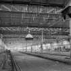 Glasgow, Carlisle Street, Cowlairs Works; 
Interior,General view showing extractor hoods