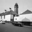 View of Douglas Hotel and clock tower, Bo'ness, from NE.