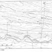 Publication drawing; map of Buzzart Dikes deer park RCAHMS 1990, 216 (NE Perth)
