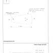 Scanned image of rock art panel sketch, Scotland's Rock Art Project, Strath Sgitheach Allt na Criche 8, Highland