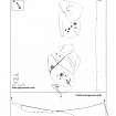 Scanned image of rock art panel sketch, from Scotland's Rock Art Project, Lurgan Farm 6, Perth and Kinross