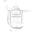 Plan and section of Gun Emplacement (NG 81526 92126)