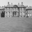 View of part of West front of Hopetoun House.